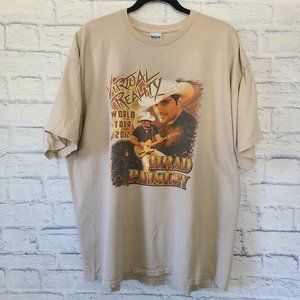Brad Paisley Virtual Reality Tour 2012 Concert TShirt Men’s 2XL Country Music